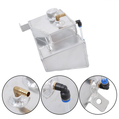 DURAFORCE Aluminum Coolant Tank Expansion Recovery Overflow Can For Mazda Miata 1990-1997