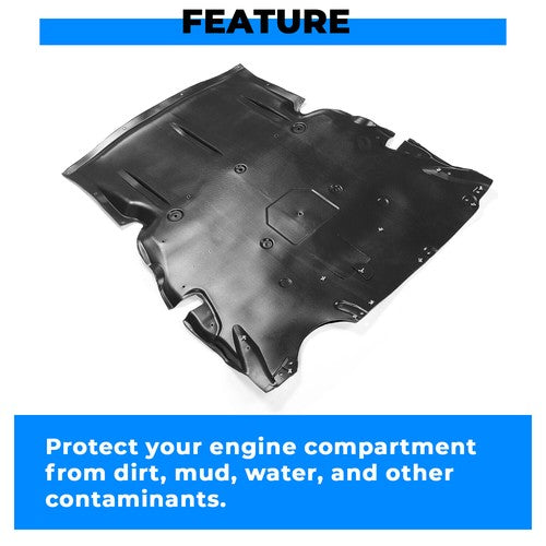 Engine Splash Shield for BMW 328i 2012-2016 Front Lower F30 Sedan 230i 2017-2021