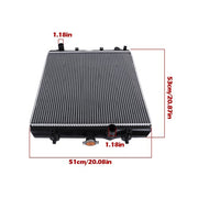 DURAFORCE 3C081-17100 Tractor Radiator for Kubota M100 M110 M8540 M8560 M9540 M9960