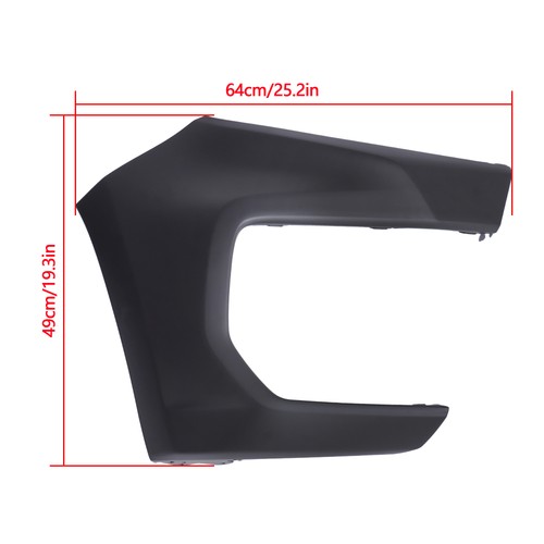 DURAFORCE Plastic Front Bumper End Cap For Chevrolet Colorado 2021-2022 Left & Right 2pcs