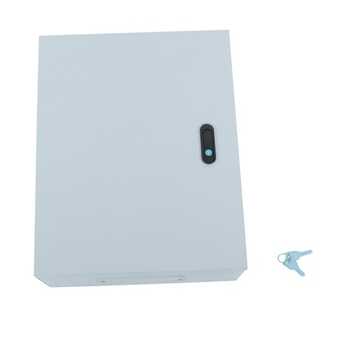 DURAFORCE Steel Enclosure, 20 × 16 × 8" NEMA 4X Electrical Box, IP56 Waterproof Outdoor
