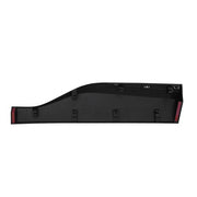 DURAFORCE Black & Chrome Rear Left Lower Door Molding Trim For 2015-2022 Nissan Murano
