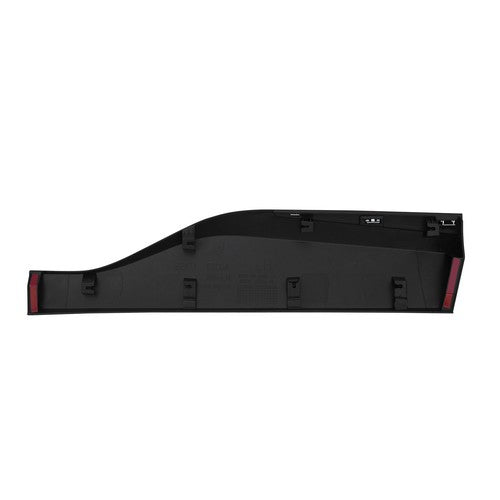 DURAFORCE Black & Chrome Rear Left Lower Door Molding Trim For 2015-2022 Nissan Murano