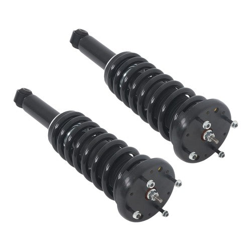 DURAFORCE Pair Rear Shock Struts Assys Coil Spring w/o Electric For Jaguar XJ Series 10-18
