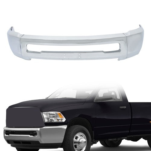 DURAFORCE Split Steel Suitable For RAM 2500 3500 2010-2018 Replacement Front Bumper Chrome