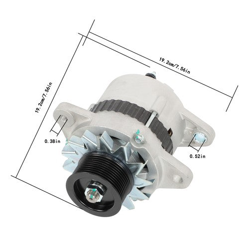 DURAFORCE Alternator 600-821-6190 For Komatsu Excavator PC200-6 PC220-6 PC200-5 PC300-5
