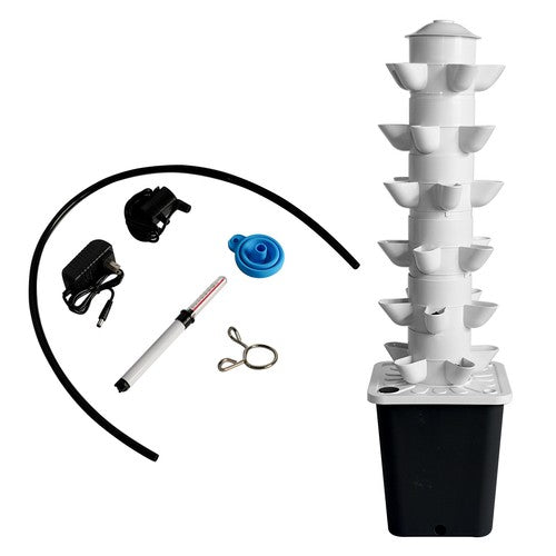 DURAFORCE Vertical Garden Planter Indoor Black 30-plants Plant Gift for Gardening Lovers