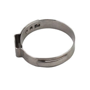 DURAFORCE 1" 50pcs Stainless Steel Clamp Cinch Ring Crimp Pinch Fitting Tubing