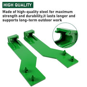 DURAFORCE For John Deere Tractor Loader Quick Tach Weld On Mounting Brackets