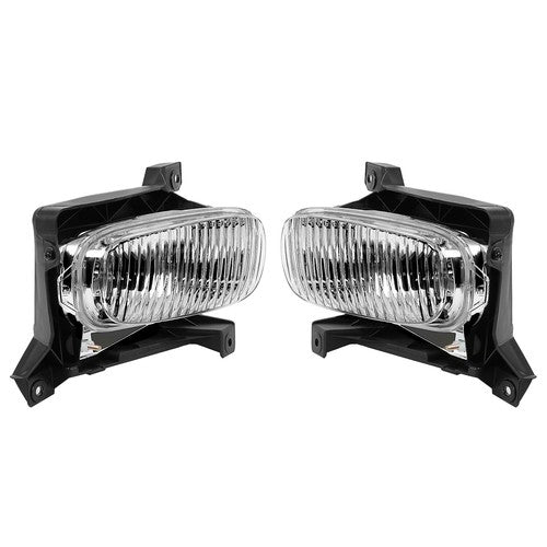 Front Fog Driving Lights Clear Lens Bulbs For Toyota Tundra 2000-2006 LH RH