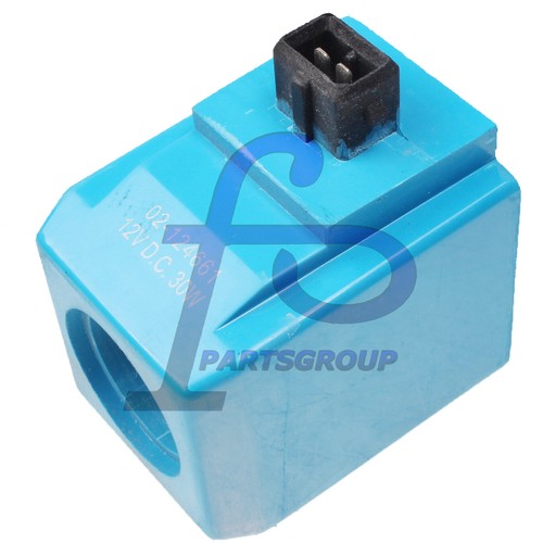 DURAFORCE Solenoid Coil 477/00824 12V for JCB PS740 PS750 PS720 PS725 PS745 Flat Pin