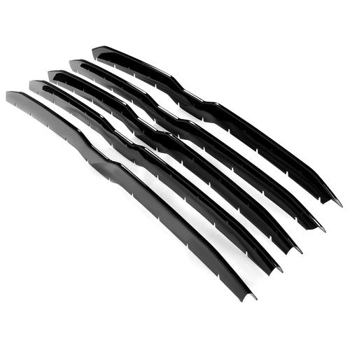 Gloss Black Grille Cover Overlay Trim for Dodge Ram 1500 2019 to 2023