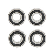 DURAFORCE 4Pcs 63/32-2RS Bearings 32×75×20mm Double Rubber Seals Deep Groove Ball Bearing