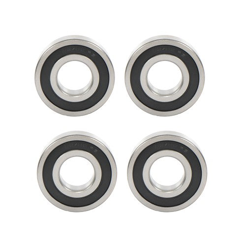 DURAFORCE 4Pcs 63/32-2RS Bearings 32×75×20mm Double Rubber Seals Deep Groove Ball Bearing