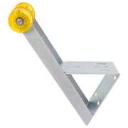 DURAFORCE Universal Boat Trailer Winch Stand Seat Steel With Yellow Roller For Winch Posts