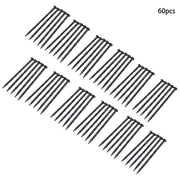 DURAFORCE Edging Nails Garden Anchoring Spikes 8 Inch 60 Pcs Plastic Spiral Landscape