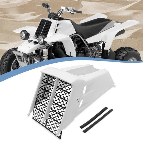 DURAFORCE White Gas Tank Side Covers With Radiator Cover Grill For Yamaha Banshee 350 87-06