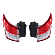 DURAFORCE For Ford Escape 2013 2014-2016 Left+Right Side Rear Tail Light Brake Lamp Chrome