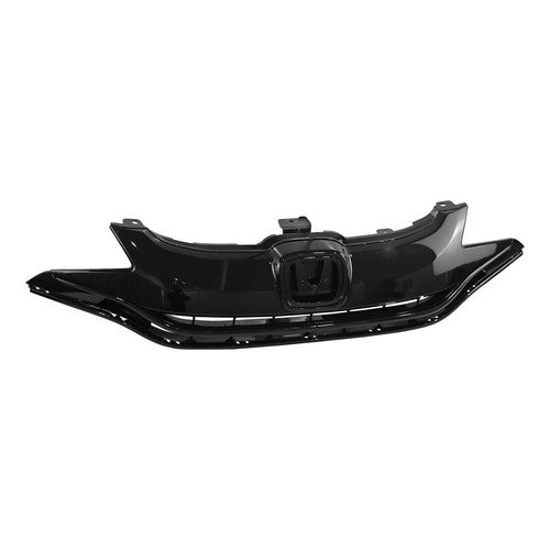 For 2015 2016 2017 Honda Fit Jazz Gloss Black Front Hatchback Grille Assembly