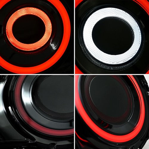 DURAFORCE For 2007-2017 Nissan GTR GT-R R35 A Pair Fit Rear Lamps Assembly LED Tail Light