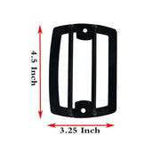 DURAFORCE Front Bumper Turn Signal Light Guard Cover Side for Jeep Wrangler YJ 1987-1996