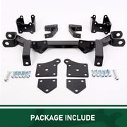 DURAFORCE 6" Drop Axle Lift Kit For EZGO Golf Cart 1994.5-2001.5 Electric TXT Medalist