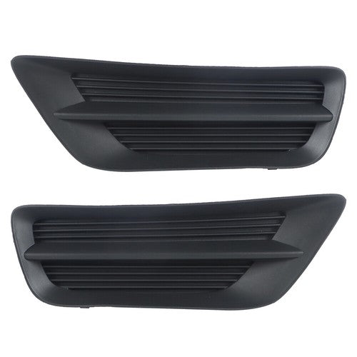 DURAFORCE For Honda Accord Sedan 13-15 Pair Bumper Plastic Black Housing Fog Light Covers