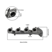 DURAFORCE For Ford Explorer 2002-2005 Mercury Mountaineer 4.6L V8 Exhaust Manifold 674-957