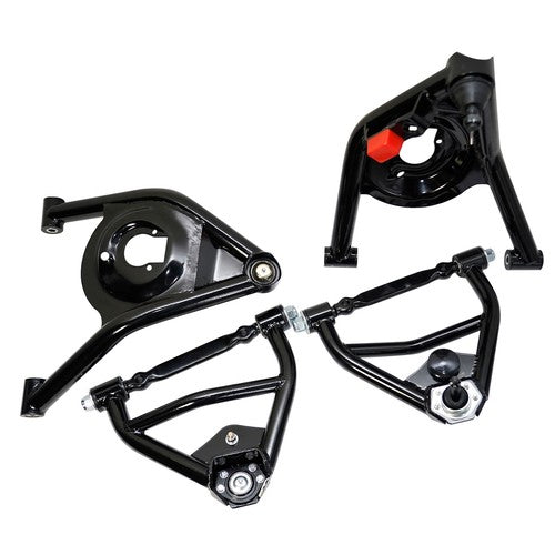 DURAFORCE For 70-81 Chevy Camaro Tubular Upper & Lower Control Arm Set Black C21038/C21037