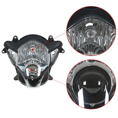 DURAFORCE For Suzuki 2006-2007 GSX R GSXR600 GSXR750 K6 Front Headlamp Headlight Assembly