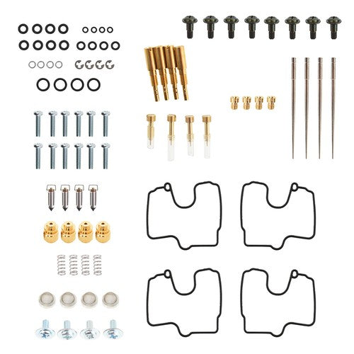 DURAFORCE Carburetor Gaskets Jets Main Rebuild Kit For Yamaha YZF-R1 YZFR1 1998-2001