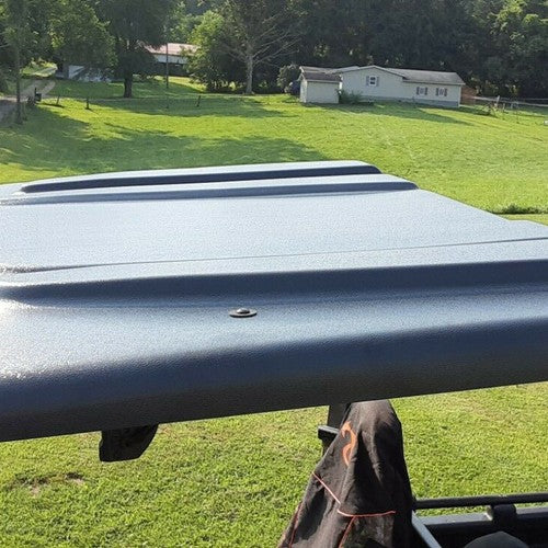 DURAFORCE Polyethylene Hard Top Roof Fit Yamaha Rhino 450 660 700 UTV Black Plastic
