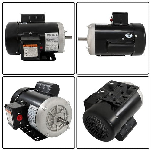 DURAFORCE 1725rpm 1 HP Electric Motor 5/8'' shaft 115/230V 56 Frame Equipment