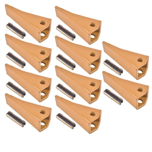 DURAFORCE 23 230 Series 230S Bucket Teeth with 23TF/23FP Flex Pins for Excavator 10 Piece
