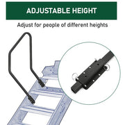DURAFORCE Step Entry Assist Handrail For 5th Wheel RV Camper Solid Generation 3 Solid Step