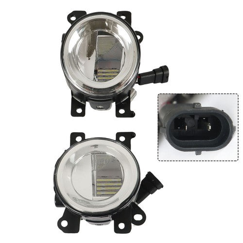 DURAFORCE For 2019 2020-2023 Nissan Murano LED Bumper Fog Lights Driving Lamps Left+Right