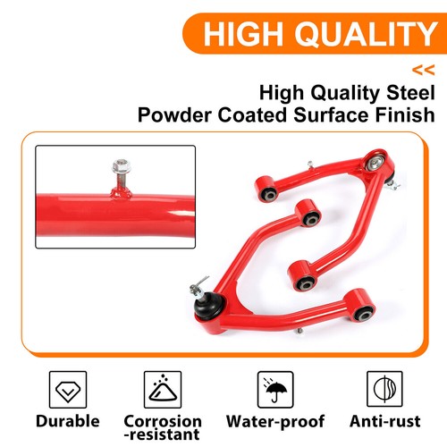 Front Upper Control Arms 2-4 Inch Lift for Silverado Sierra Escalade Tahoe Avalanche
