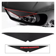 DURAFORCE Front Headlight Mean Mug Bezel Eyelid Eyebrow Trim For Harley Road Glide 2015-UP