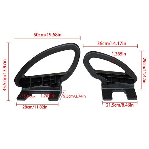 DURAFORCE Hip Restraint Kit 103833901 For Club Car Precedent 2012+ Driver & Passenger Side