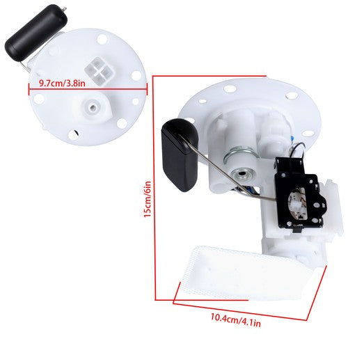 DURAFORCE Fuel Pump Module Assy Feed Unit For Yamaha C3 Zuma 50 50F 50FX 3B3-E3907-11-00