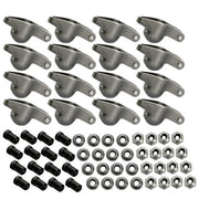 DURAFORCE 1.6 Ratio 3/8" Steel Roller Rocker Arms for Small Block Chevy 262-400 1955-1986