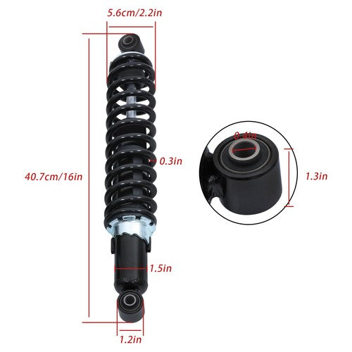 DURAFORCE 52400-HM4-A10 Rear Shock Absorber 2pcs 1998-2000 For Honda Four Trax 300 (TRX300