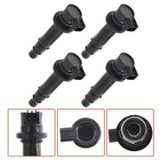 DURAFORCE Ignition Coil 4Pack Fit For Yamaha YZF-R6 R6 YZF-R6S R6S YZF-R1 R1 FZ1 VMAX 1700