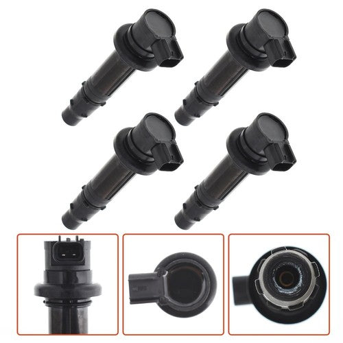 DURAFORCE Ignition Coil 4Pack Fit For Yamaha YZF-R6 R6 YZF-R6S R6S YZF-R1 R1 FZ1 VMAX 1700