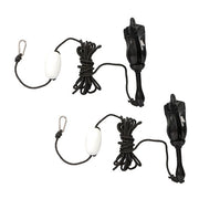 DURAFORCE 2-Pack Black Folding 7.05LB Fits For Grapnel Boat Kayak Marine Anchor Set