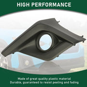 DURAFORCE Right Passenger Fog Light Cover Bezel Driving Lamp For 2018-20 Subaru Crosstrek