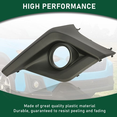 DURAFORCE Right Passenger Fog Light Cover Bezel Driving Lamp For 2018-20 Subaru Crosstrek