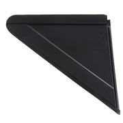 DURAFORCE For Grand Caravan 2008-20 Mirror Flag Applique Plastic Right Side Black