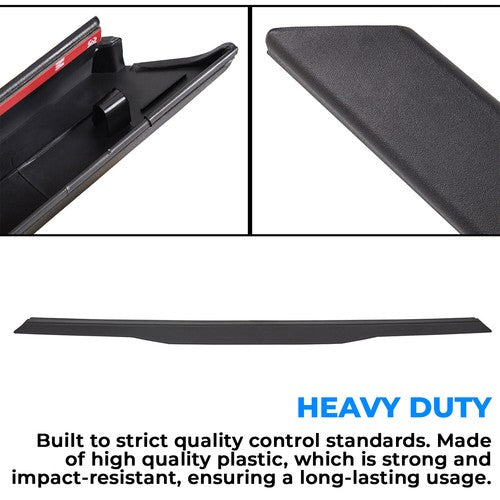 Rear Tailgate Cap Top Spoiler Cover Trim for 2004-2012 Nissan Titan