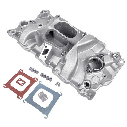 DURAFORCE For Chevrolet 262 267 283 302 307 327 Dual Plane Intake Manifold Small Block